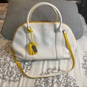 Coach handbag with 2 wristlets/wallets